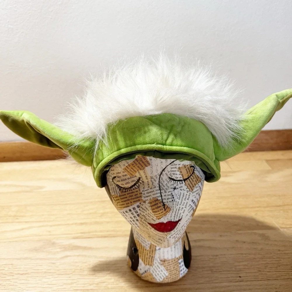 Disney Parks Star Wars Yoda Plush Cap Hat